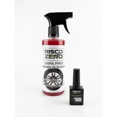 KIT LIMPEZA E RESTAURAÇÃO AUTOMOTIVA - LAVA PNEUS E CANETA RESTAURADORA DE PINTURA DE RODAS RISCO ZERO