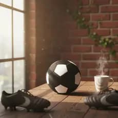 Bola De Futebol De Pelúcia Preta Com Branco 20cm