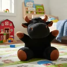 Boi da Cara Preta de Pelúcia 30cm