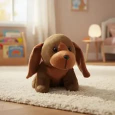 Cachorrrinho Chocolate De Pelúcia Marrom