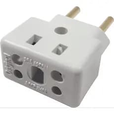 Adaptador de Tomada Universal 10A/20A- 250v Elétrica