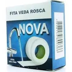 Fita Veda Rosca Vedação Torneira Chuveiro Flexivel 18mm x 5 Metros kit Com 5