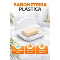 Saboneteira Porta Sabonete de Parede com Ventosa Modelo Star Cores