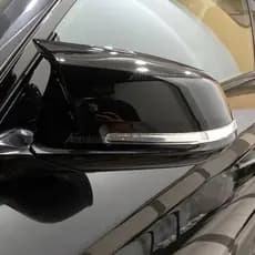 Capa Do Espelho Retrovisor Asa Lateral Da Traseira Cobertura Preto Brilhante Para BMW serie 1 2 3 4 F20 F21 F22 F30 F32 F36 X1 F87 M3