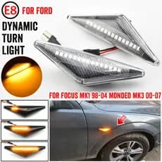 Indicador Luminoso Dinâmico De Mudança De Direcção Para O Ford MONDEO 2000-2007 MK3 FOCUS MK1 1998-2004 Luz Intermitente Seqüencial