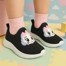 Tênis Infantil Personagens Feminino, Calce Fácil, Super Confortável e Ideal para o Dia a Dia