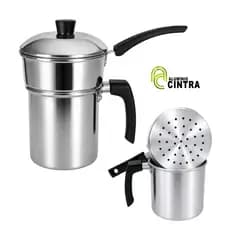 Cuscuzeiro Individual de Aluminio Biquinho Nordestino Bico