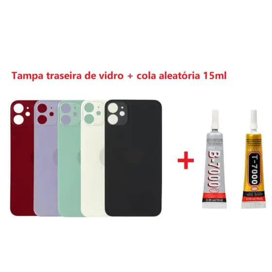 Tampa Traseira em Vidro IPH 11 | PRODUTO NOVO