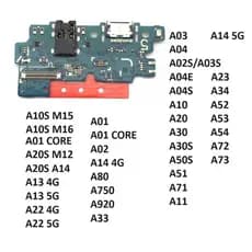 Placa de carga turbo modelos variados A01 CORE A01 A02 A03 A22 A10 A10S A12 A13 A20 A30 A50S A51 A71