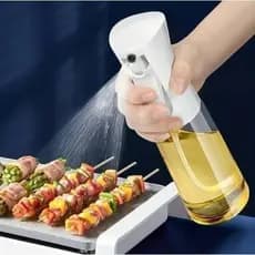 Spray Vidro Óleo Vinagre Borrifador Pulverizador Porta Azeite Vinagre Cozinha Alimentos 180 ML