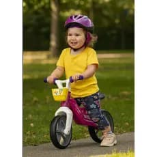 Bicicleta Equilíbrio Infantil Sem Pedal Menino Menina Banco Ajustável Porta Treco Seguro Divertido
