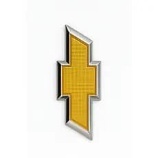 Emblema Logo Chave Presença Chevrolet Gm 25x9 Alta Qualidade