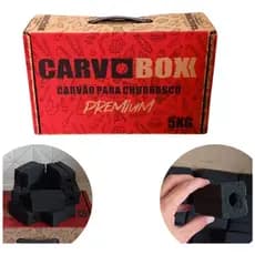 Carvão Premium Para Churrasco Sem Fumaça Caixa 5 Kg Bbq Apartament tablet Grill