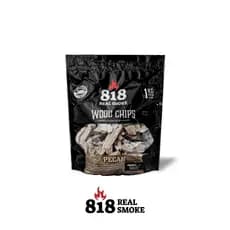 Lascas De Lenha Para Defumação Pecan 1 Kg Wood Chips Bbq churrasco
