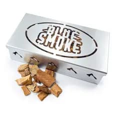 Defumador Churrasqueira Smoke Box Aço Inox Churrasco BBQ