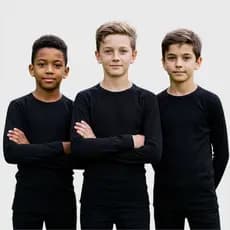 Kit Infantil 3 Camisas Térmicas Proteção SOlar Uv Slim Mangas Longas Segunda Pele Unissex Natação