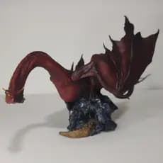 Action Figure Dragão Caraxes A Casa Do Dragão Boneco de Decoração Game Of Thrones Miniatura Targarye
