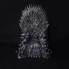 MIniatura Trono de Ferro Action Figure Game of Thrones Decoração A Casa do Dragão Daenerys Targaryen