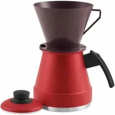 Bule Cafeteira Alumínio Color, Suporte para filtro de Café n° 103 Com Bule Cozinha