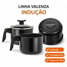 Leiteira INDUÇÃO E Gás Antiaderente Com Tampa De Vidro 14cm Caneco Fervedor 1,5 Litros