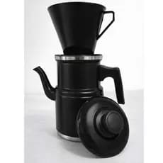 Cafeteira Com Suporte para  Coador de Café 1,2 Litros Alumínio Resistente Café Chá Leite