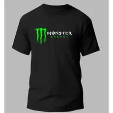 Camiseta Camisa masculina estampada monster 100% algodao premium roupas masculina