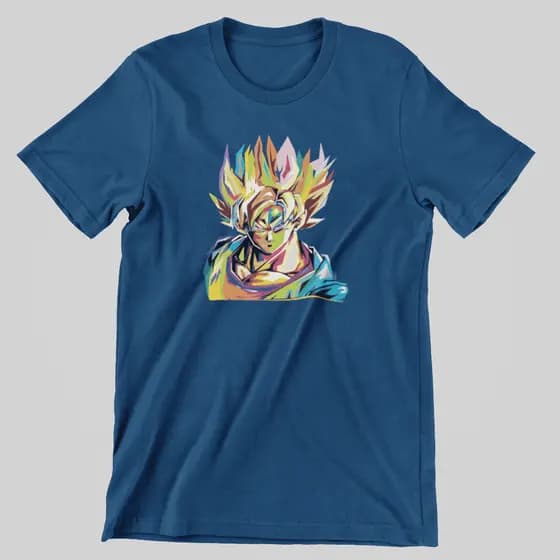 Camiseta Camisa masculina estampada dragon ball Z 100% algodao premium moda masculina
