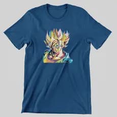Camiseta Camisa masculina estampada dragon ball Z 100% algodao premium moda masculina
