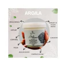 Skin Care Argila 100% Natural Blue Moon 100g Cor: Branca