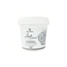 Argila 100% Natural Blue Moon 100g Cor:Cinza