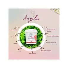 Skin Care Argila Vermelha 100% Natural Blue Moon 100g