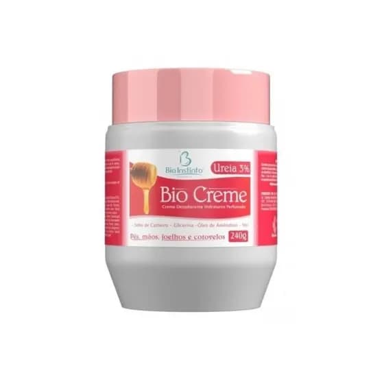 Bio Creme Hidratante 240g Rachadura Pés e mãos - Bio Instinto