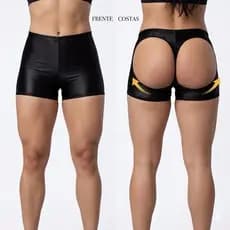 calcinha short para levantar bumbum natural -autoestima- bumbum na nuca-Roupa íntima