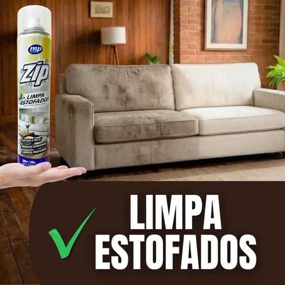 Espuma Mágica Spray Limpa Estofados Limpa a Seco - MP ZIP Clean