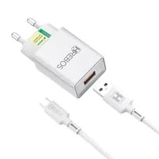 HS-390C CARREGADOR HREBOS TIPO C