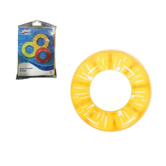 Boia Circular Inflável Frutas Sortidas 60cm