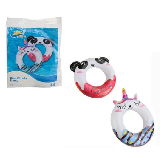 Boia Circular Inflável Animais Sortidos 50cm