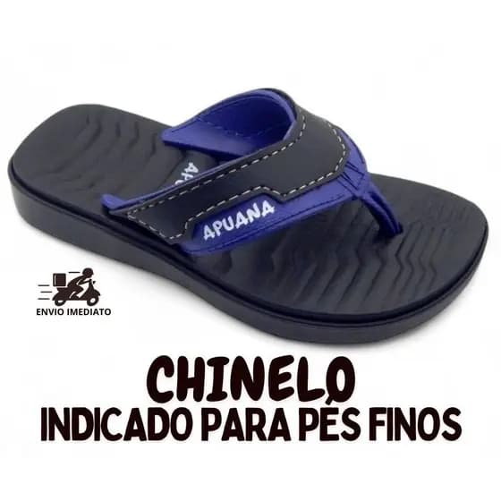 Chinelo Infantil Menino Detalhe Papete Masculino