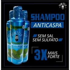 Shampoo Anticaspas 3 em 1 D. pelo 3x mais forte