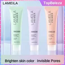 LAMEILA BB Cream Corretivo Sem Maquiagem, Maquiagem Facial de Longa Duração, Emulsão Isolante, Clareador Natural,