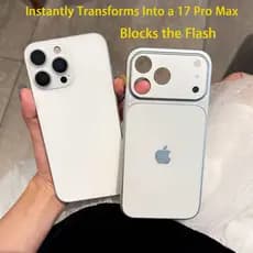 (Cobra O Furo Do flash) Capa Luxuosa Rígida Fosca Defender Para iPhone 17pro Max 16 15 14 13 Pro 17pro Protetora De Acrí