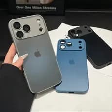 (NOVO) Capa AG Glass iPhone 17, 17 PRO, 17 POR MAX e 17 AIR, Capas de Vidro de Alta Qualidade