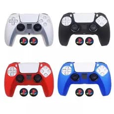 Capa PS5 Silicone Com Grip Otima Qualidade Envio Imediato Lindas Cores Envio Nacional