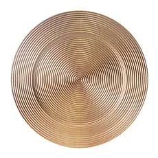 Roupa de Mesa Natalina Sousplat Redondo Aspiral 33cm