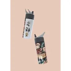 Garrafa Infantil De Alumínio Personalizada COM NOME 600ml I Personalizada Anime I Geek