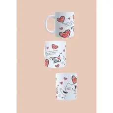 Caneca Personalizada | Presente Dia dos Namorados Romântico e Exclusivo 325ml
