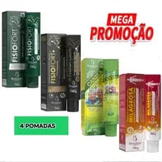 Kit 4 Pomadas Massageadora 150gr - Bio Instinto