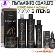 Kit Capilar Cavalo de Raça Bio Instinto + Tônico Cavalo de Raça Bio Instinto.