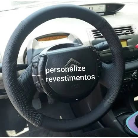 capa de volante costurada C4