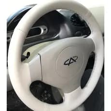 capa de volante costurada chery qq